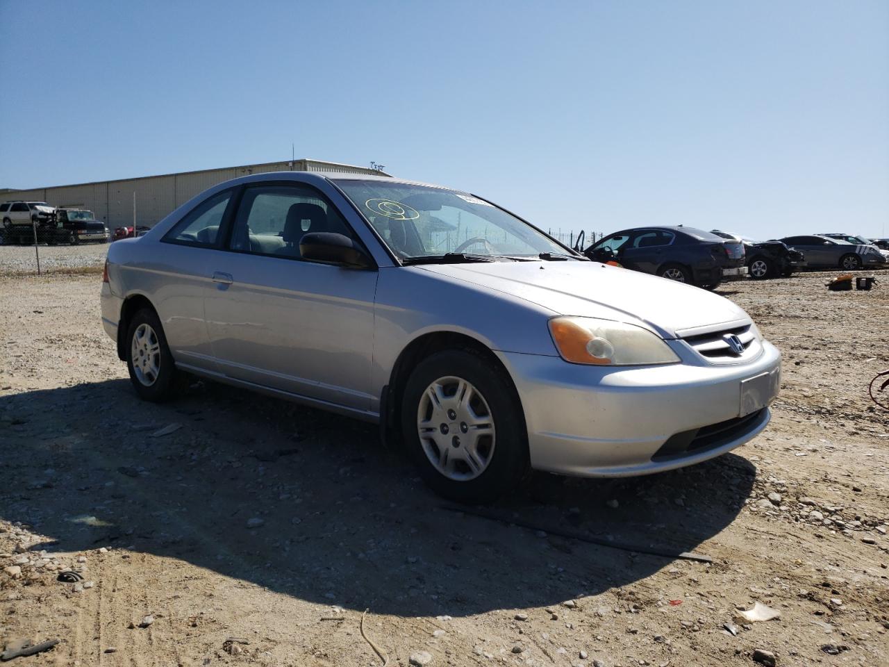 HONDA CIVIC LX 2002 with VIN 1HGEM215X2L104496 - Photo from auction