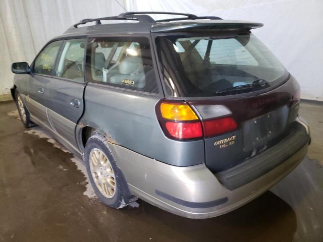 Photo 3 from auction – 2001 SUBARU LEGACY OUT with VIN 4S3BH806217651756
