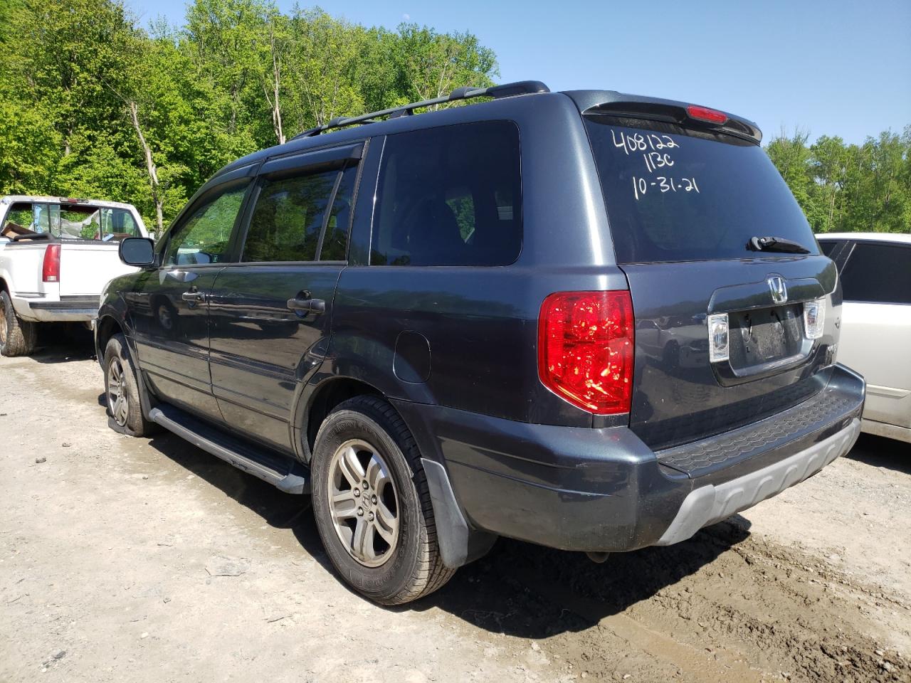 Photo 3 from auction – 2005 HONDA PILOT EX with VIN 5FNYF18435B042914