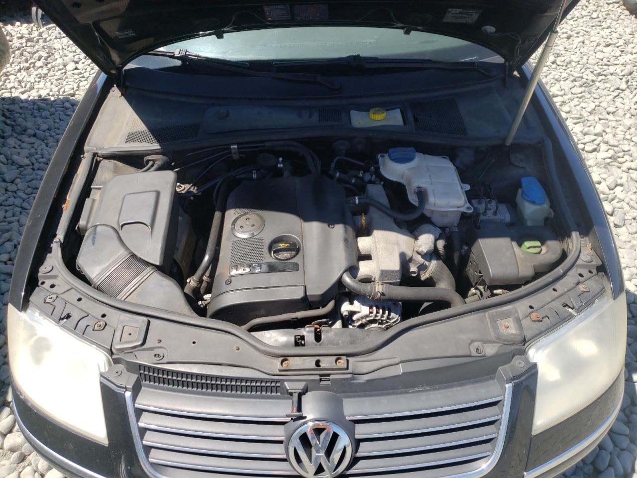 Photo 7 from auction – 2004 VOLKSWAGEN PASSAT GLS with VIN WVWPD63B64E119702