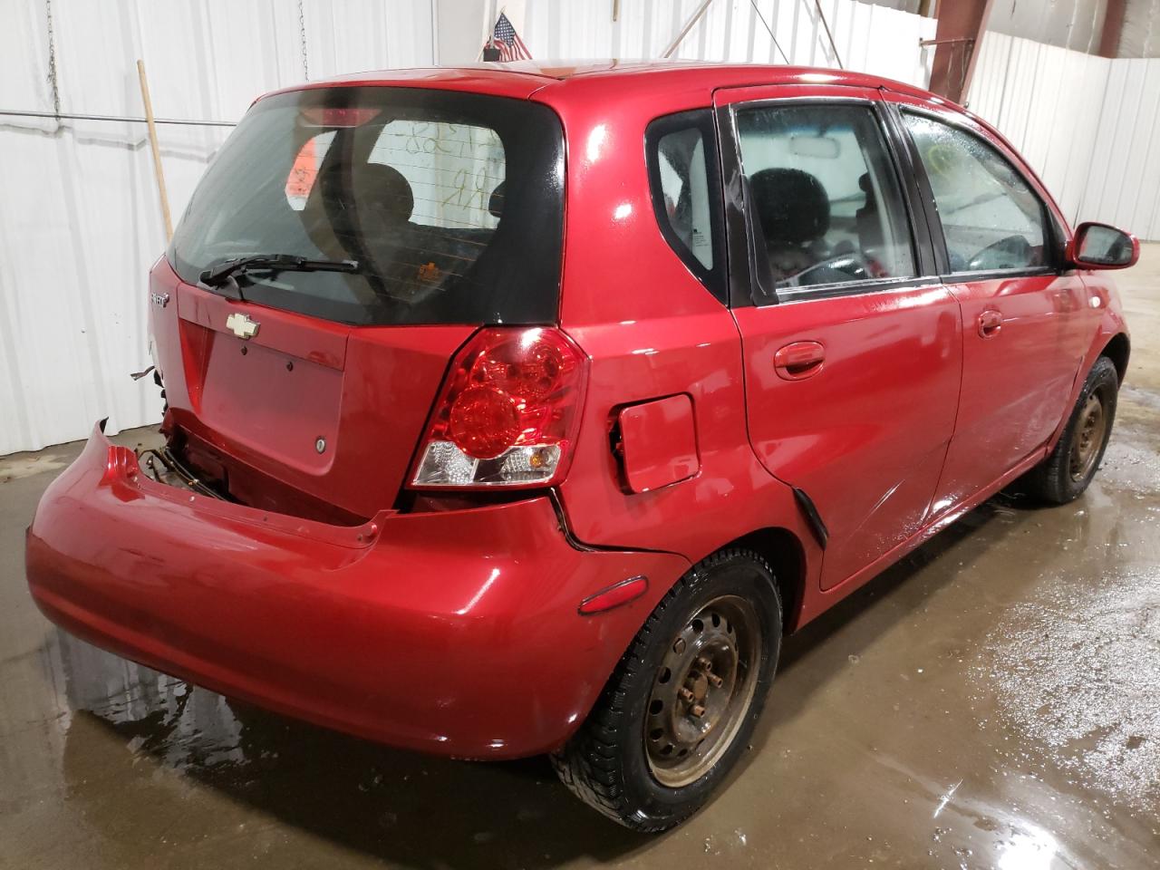 Photo 4 from auction – 2007 CHEVROLET AVEO BASE with VIN KL1TD66697B709368