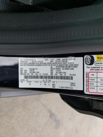 Photo 10 from auction – 2017 FORD FIESTA SE with VIN 3FADP4EJ8HM167985