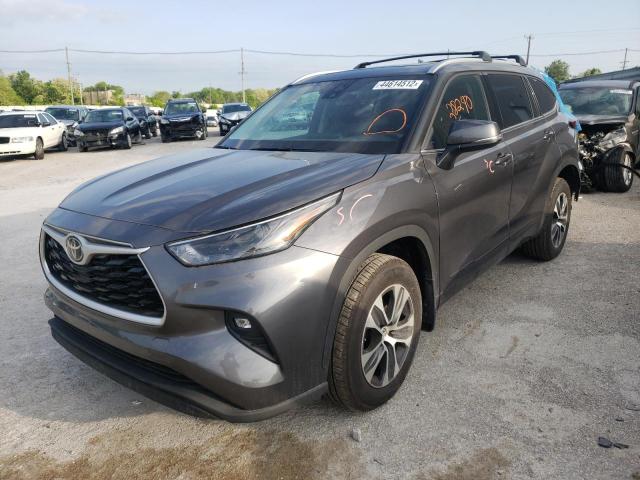 Photo 2 from auction – 2022 TOYOTA HIGHLANDER with VIN 5TDGZRBH6NS187812