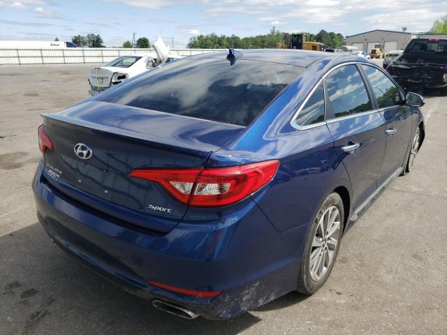 Photo 4 from auction – 2017 HYUNDAI SONATA SPO with VIN 5NPE34AF3HH565249