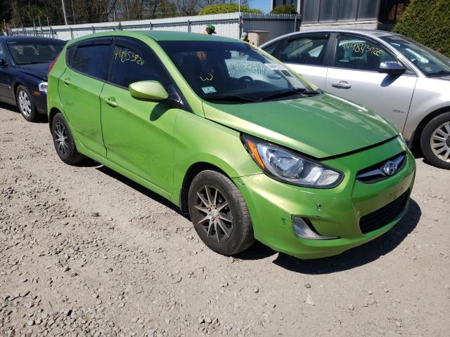 HYUNDAI ACCENT GLS 2013 with VIN KMHCT5AE9DU071784 - Photo from auction