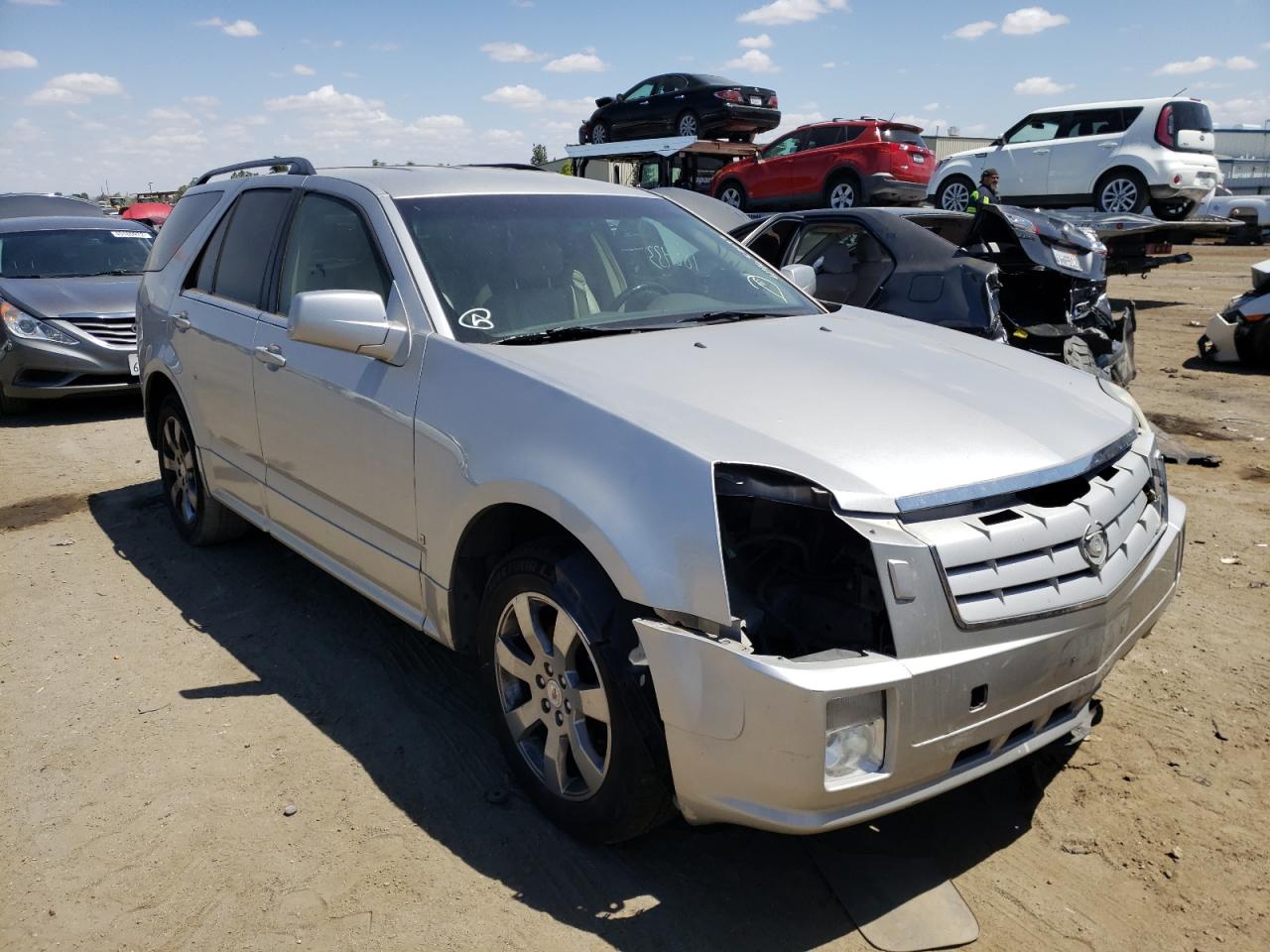 CADILLAC SRX 2008 with VIN 1GYEE637780135131 - Photo from auction