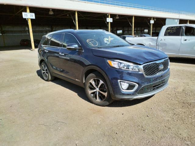 KIA SORENTO EX 2018 with VIN 5XYPHDA57JG363030 - Photo from auction
