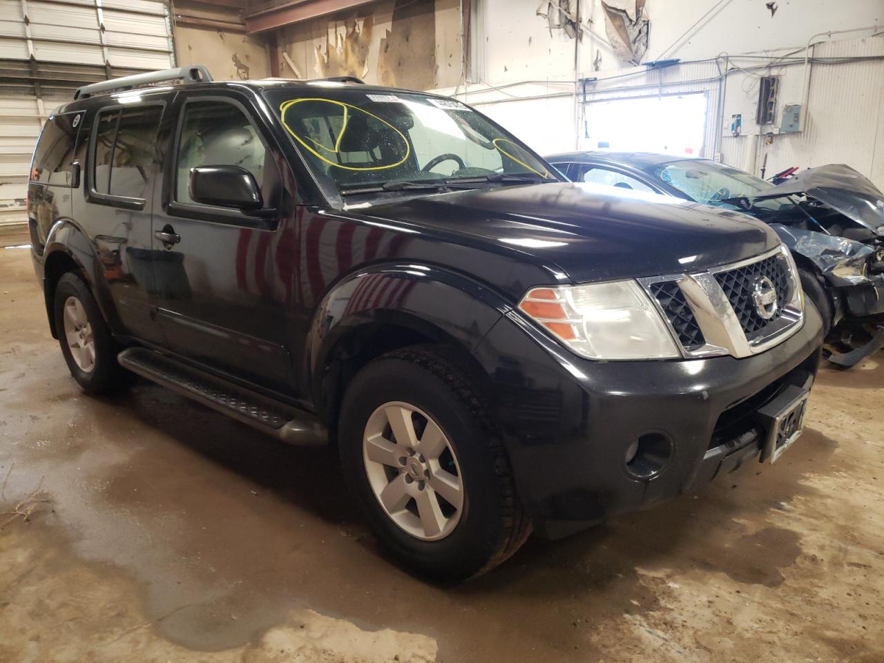 NISSAN PATHFINDER 2012 with VIN 5N1AR1NB7CC640215 - Photo from auction