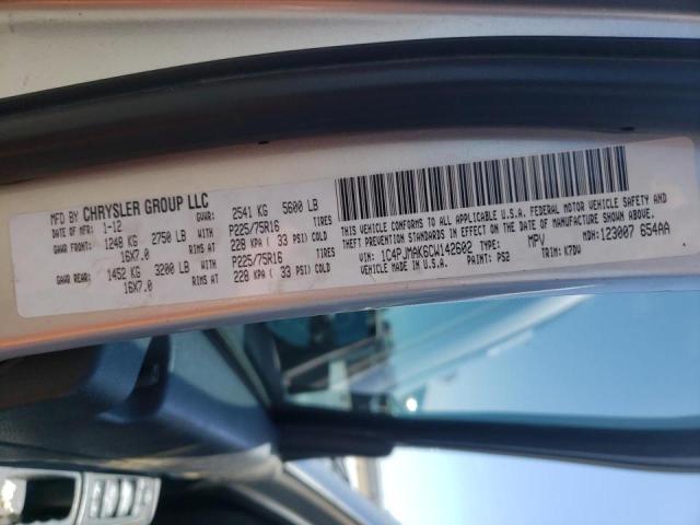 Photo 10 from auction – 2012 JEEP LIBERTY SP with VIN 1C4PJMAK6CW142602