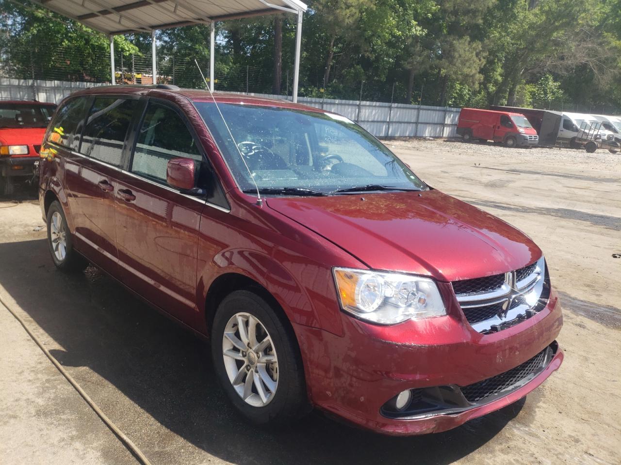 DODGE GRAND CARA 2019 with VIN 2C4RDGCG8KR543652 - Photo from auction
