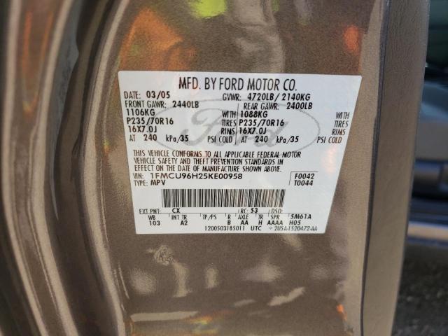 Photo 10 from auction – 2005 FORD ESCAPE HEV with VIN 1FMCU96H25KE00958