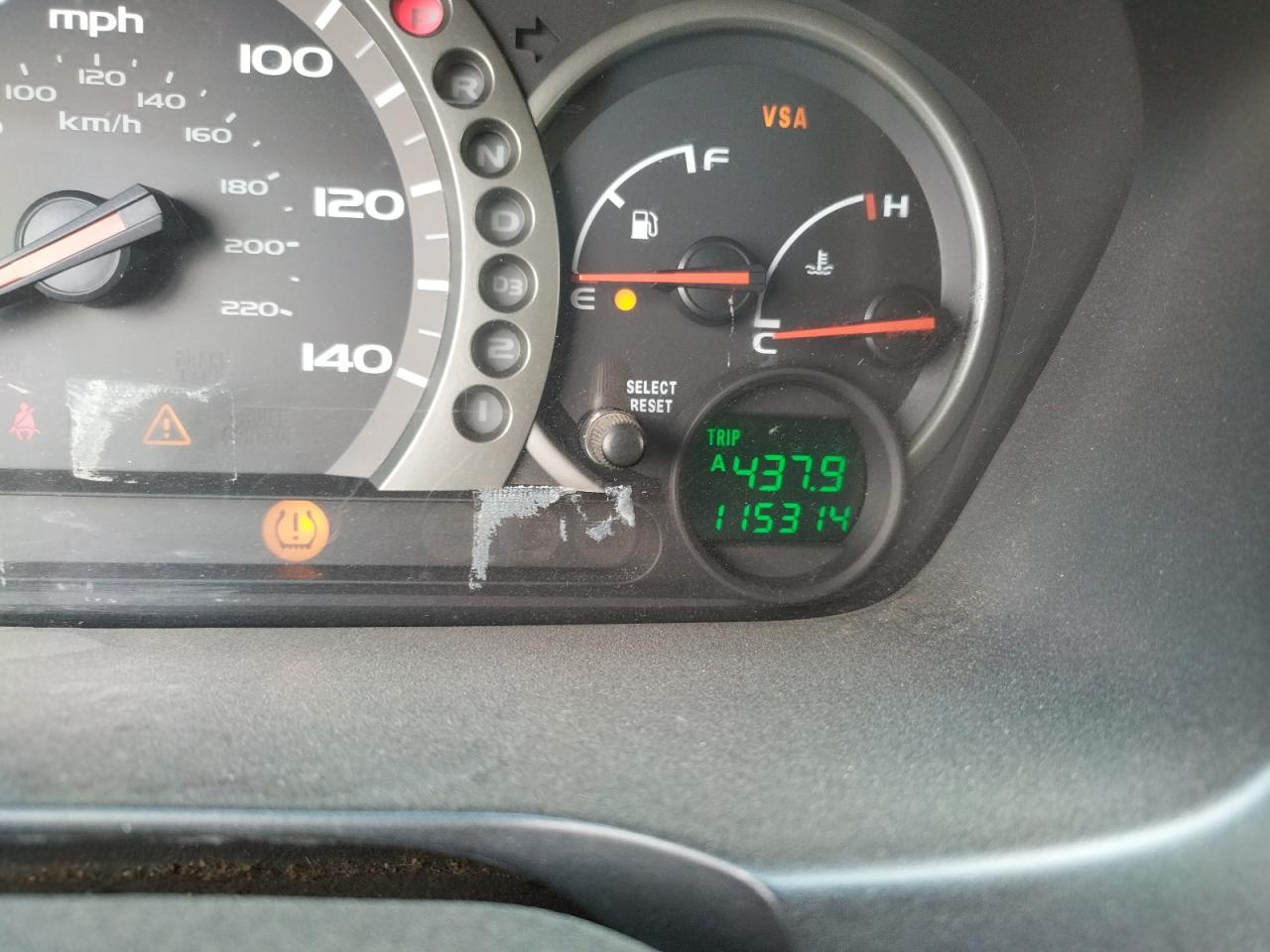 Photo 8 from auction – 2005 HONDA PILOT EXL with VIN 2HKYF18635H539626