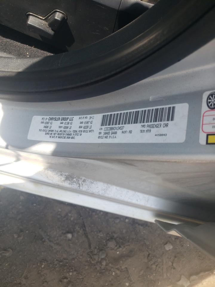 Photo 10 from auction – 2012 CHRYSLER 200 TOURIN with VIN 1C3CCBBB0CN124537