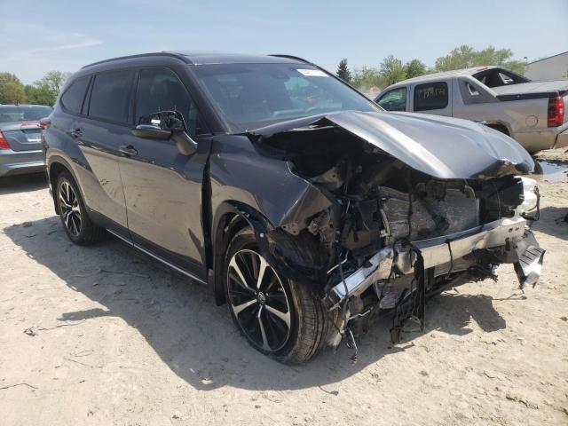 Photo 1 from auction – 2021 TOYOTA HIGHLANDER with VIN 5TDJZRBH2MS158442