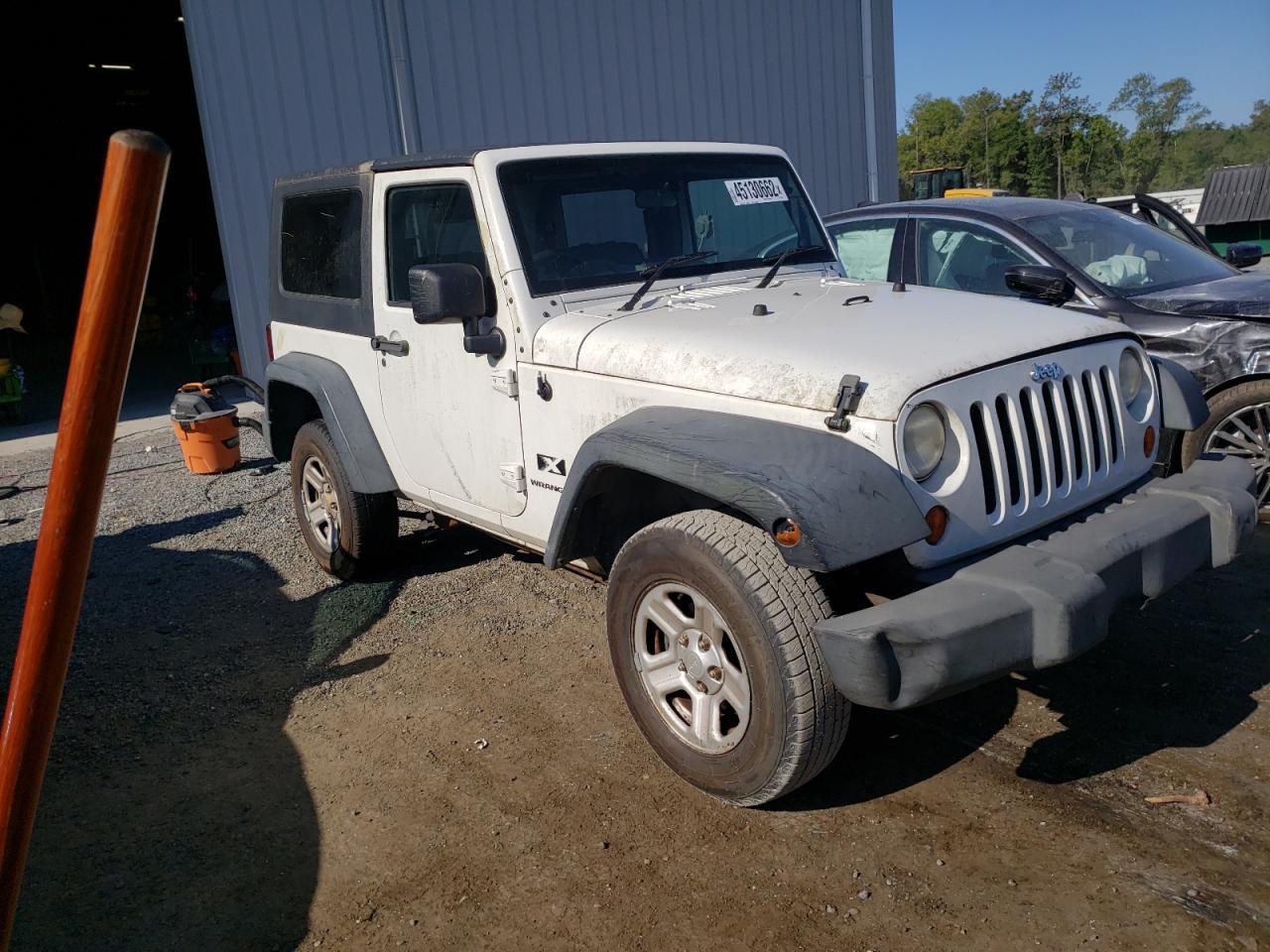 Photo 2 from auction – 2008 JEEP WRANGLER X with VIN 1J4FZ24178L570158