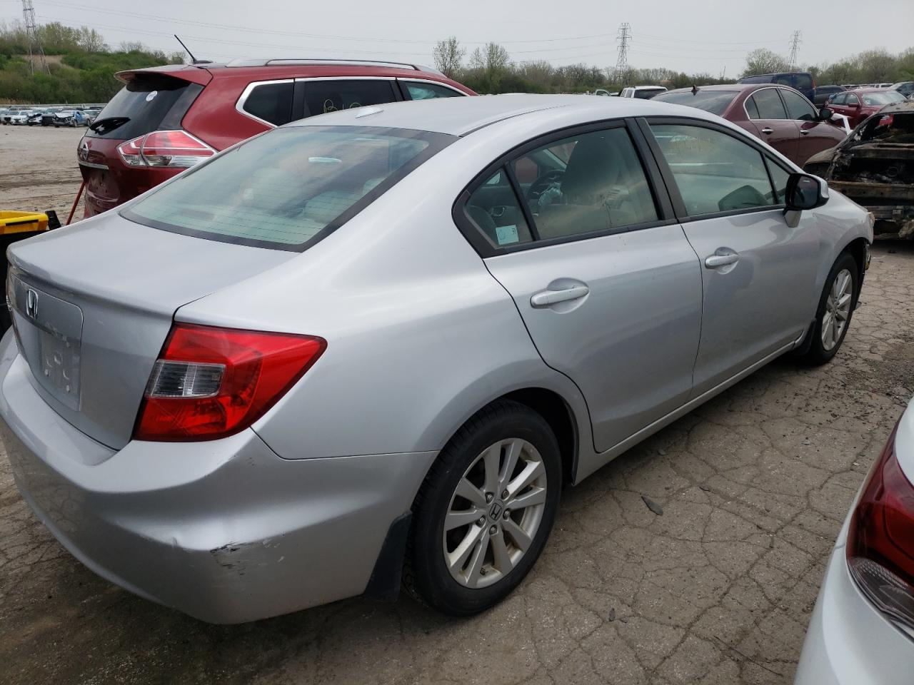 Photo 4 from auction – 2012 HONDA CIVIC EXL with VIN 19XFB2F95CE038230