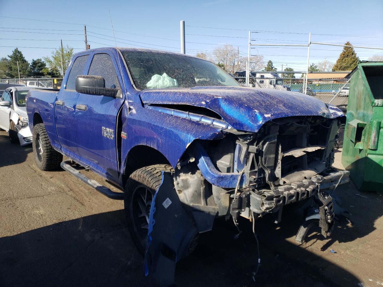 DODGE 1500 SLT 2014 with VIN 1C6RR7FT9ES427056 - Photo from auction