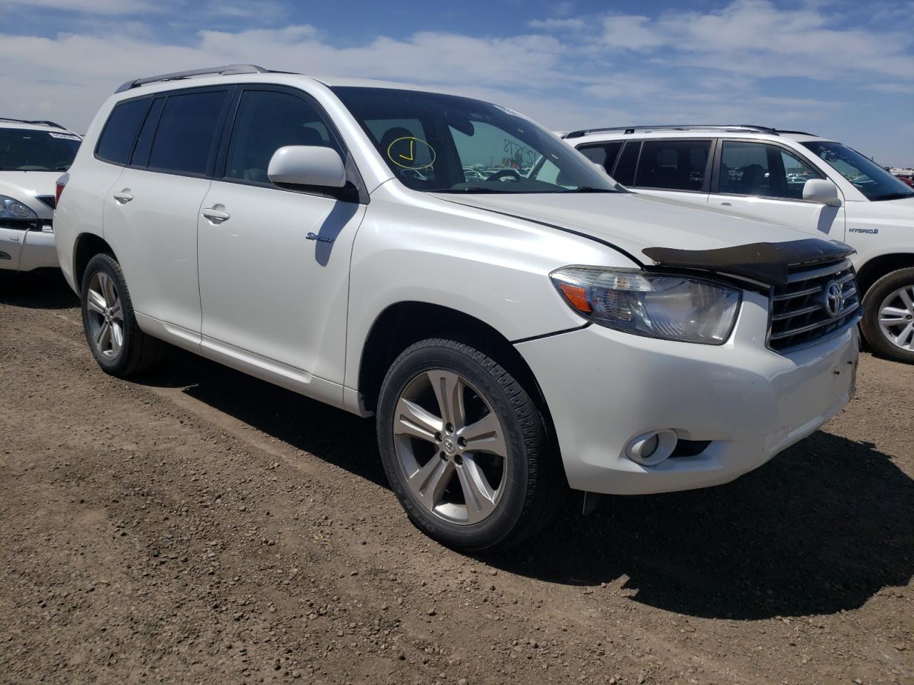 TOYOTA HIGHLANDER 2009 with VIN JTEES43AX92147922 - Photo from auction