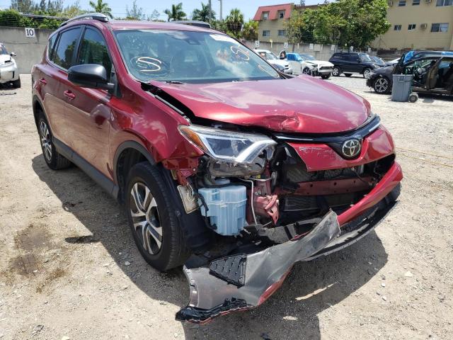 TOYOTA RAV4 LE 2018 with VIN 2T3ZFREV7JW460719 - Photo from auction