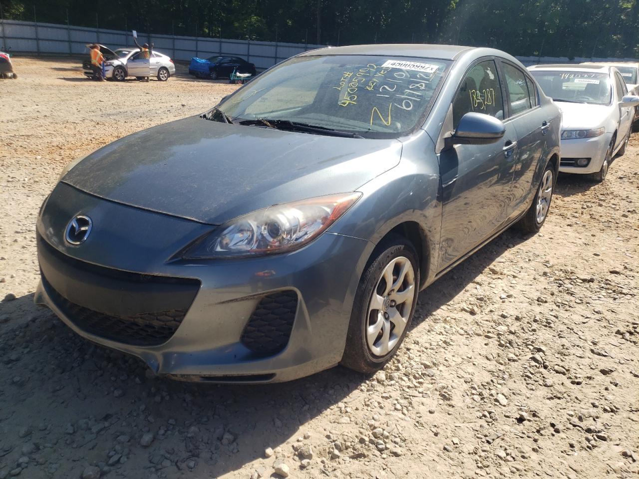 Photo 2 from auction – 2012 MAZDA 3 I with VIN JM1BL1UF7C1512101