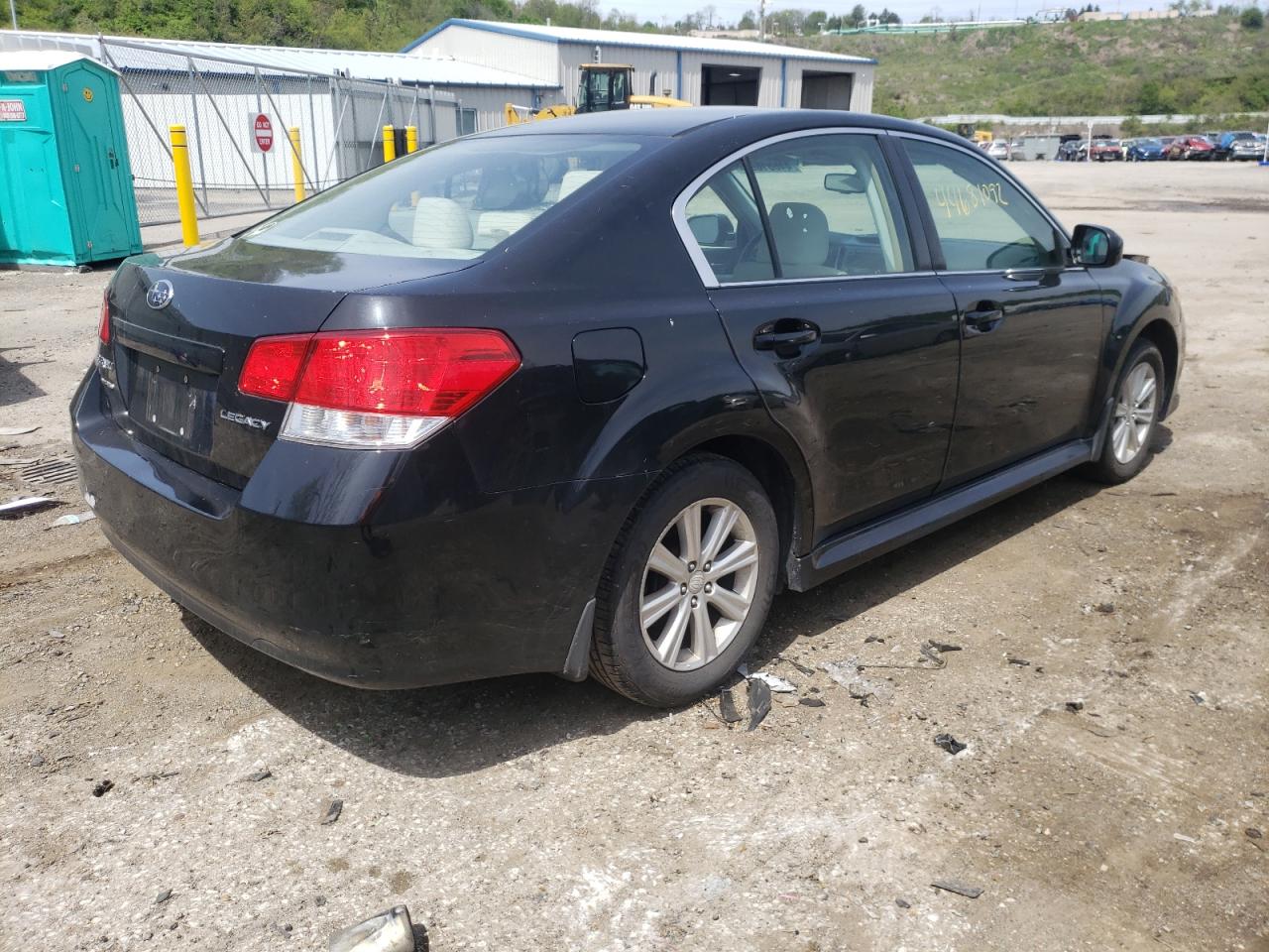 Photo 4 from auction – 2012 SUBARU LEGACY 2.5 with VIN 4S3BMBG69C3039630