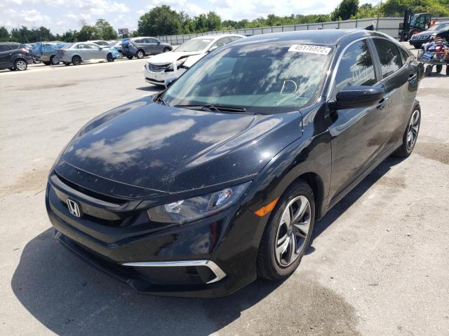 Photo 2 from auction – 2019 HONDA CIVIC LX with VIN 19XFC2F67KE024248