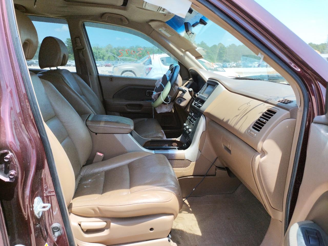 Фото 5 с аукциона – 2008 HONDA PILOT EXL с VIN 5FNYF28798B004740
