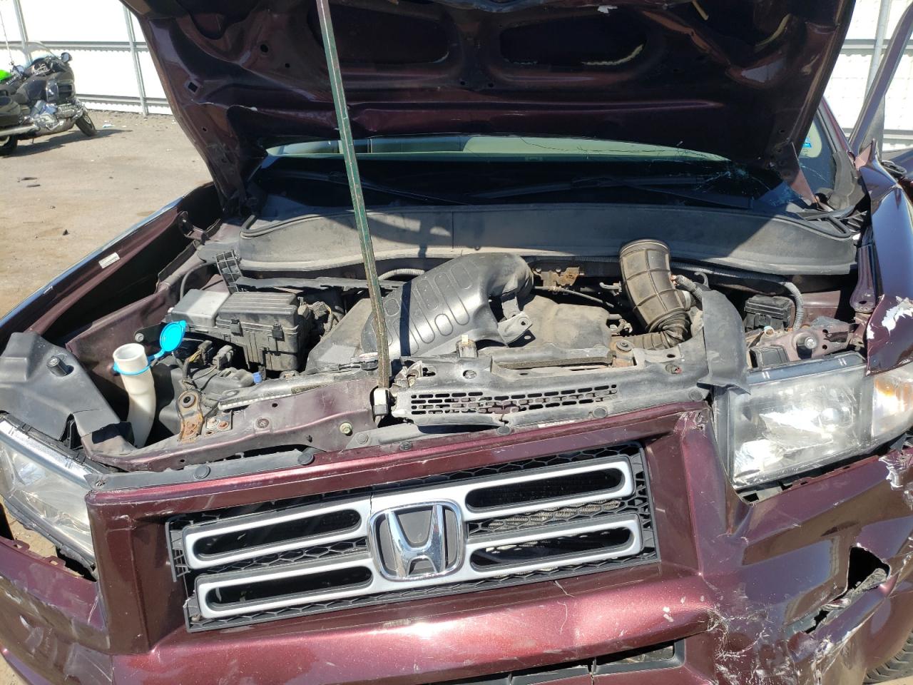 Photo 7 from auction – 2007 HONDA RIDGELINE with VIN 2HJYK16537H523973