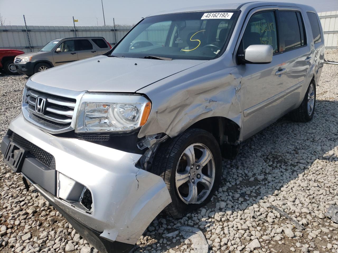 Photo 20 from auction – 2012 HONDA PILOT EXL with VIN 5FNYF4H5XCB041525