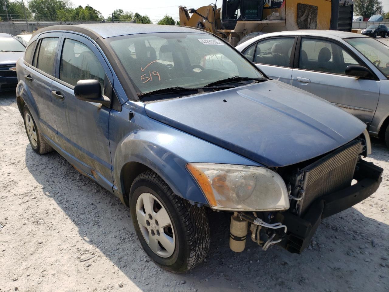 DODGE CALIBER 2007 with VIN 1B3HB28B37D291709 - Photo from auction