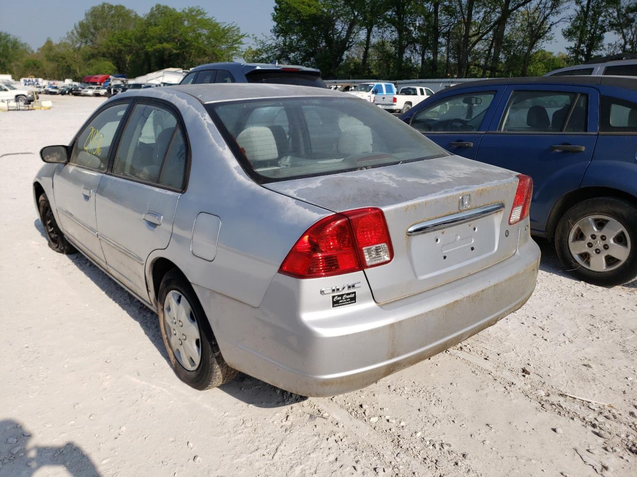 Photo 3 from auction – 2003 HONDA CIVIC LX with VIN 2HGES16563H627344