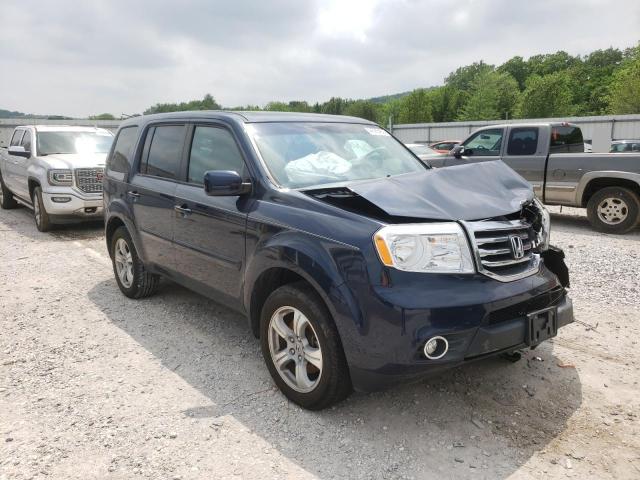 HONDA PILOT EXL 2012 with VIN 5FNYF3H63CB020227 - Photo from auction