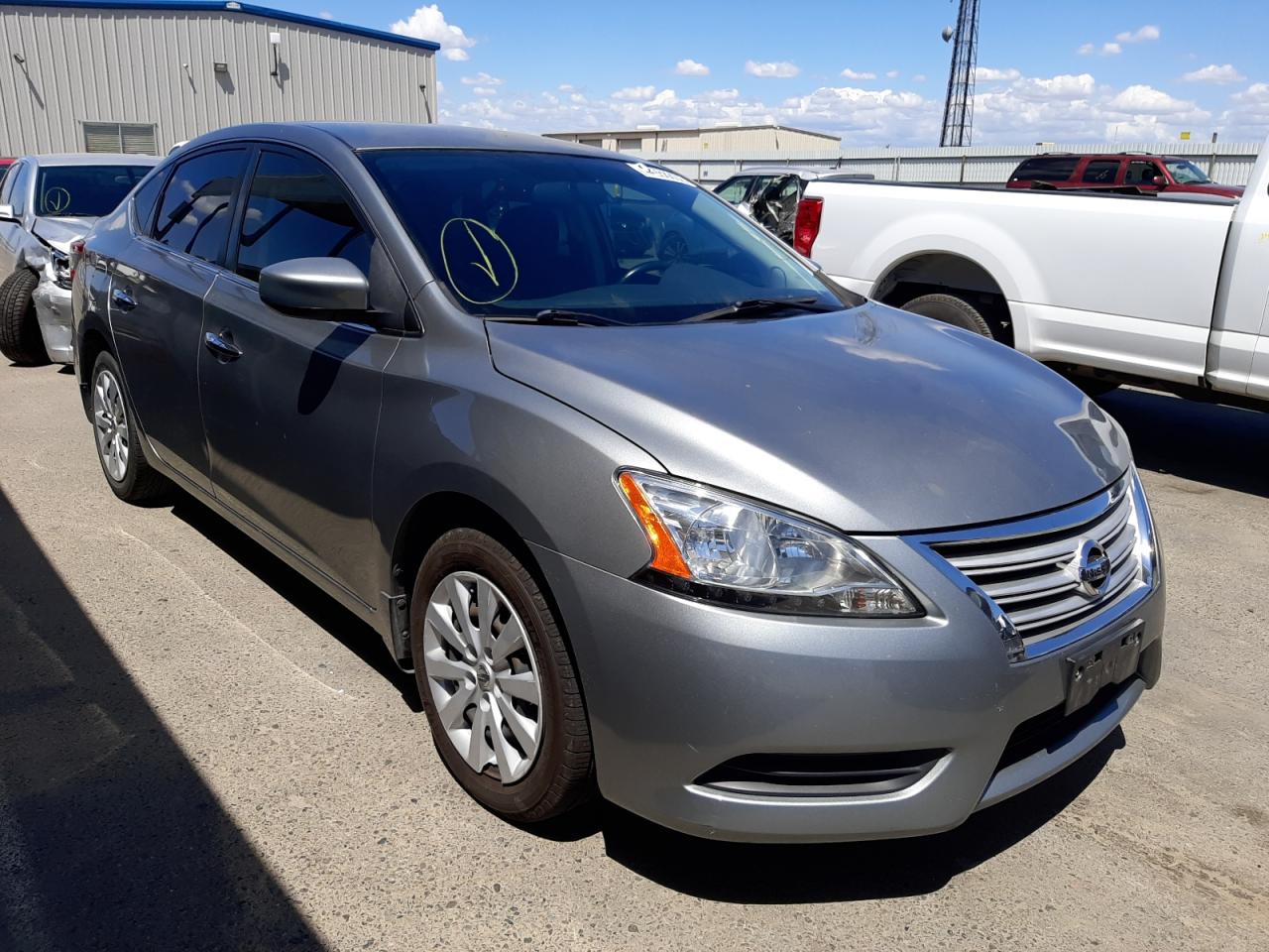 Photo 1 from auction – 2013 NISSAN SENTRA S with VIN 3N1AB7AP2DL659700