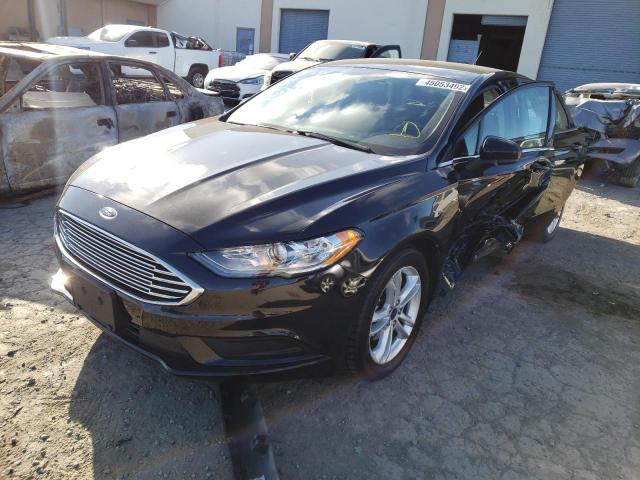 Photo 2 from auction – 2018 FORD FUSION SE with VIN 3FA6P0HD7JR233023