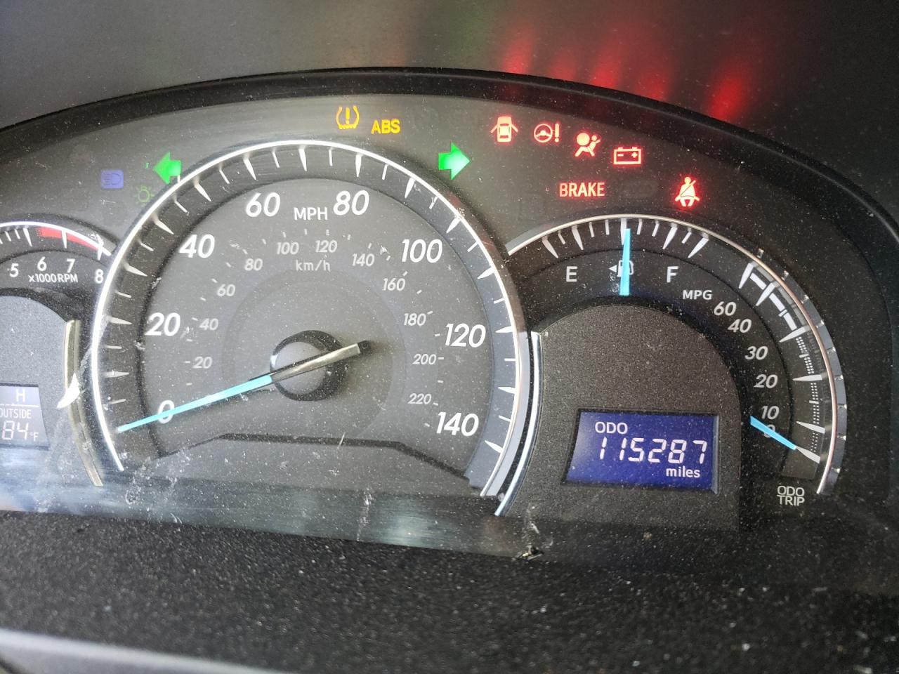 Photo 8 from auction – 2012 TOYOTA CAMRY BASE with VIN 4T1BF1FK9CU133953
