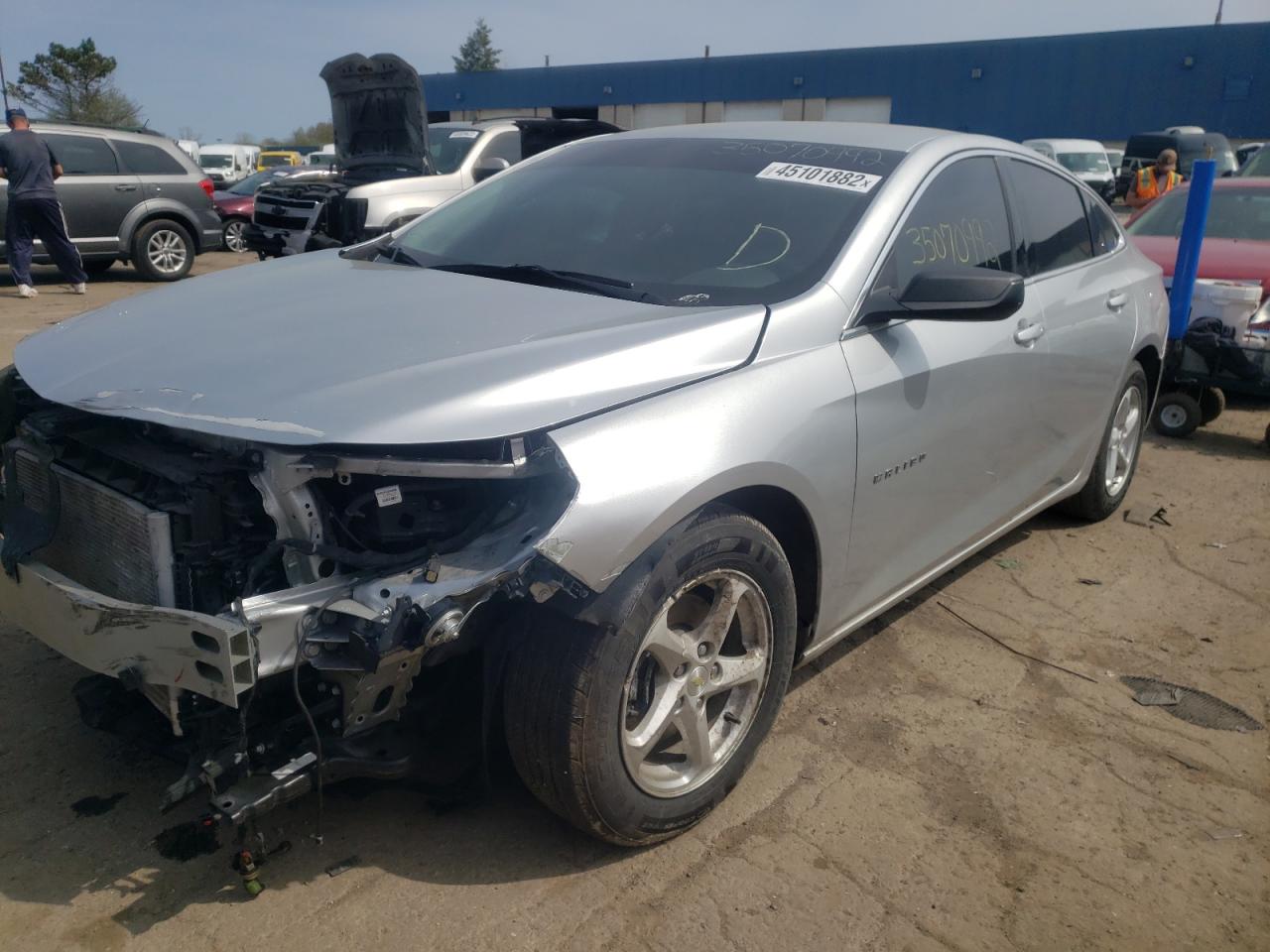 Photo 2 from auction – 2017 CHEVROLET MALIBU LS with VIN 1G1ZB5ST9HF113758