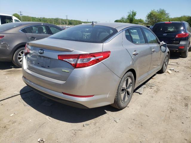 Photo 4 from auction – 2013 KIA OPTIMA HYB with VIN KNAGM4AD4D5056699