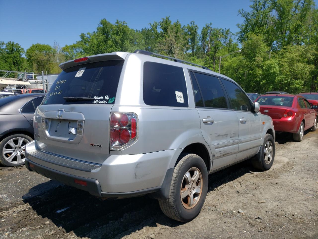 Photo 4 from auction – 2006 HONDA PILOT EX with VIN 5FNYF18776B004114