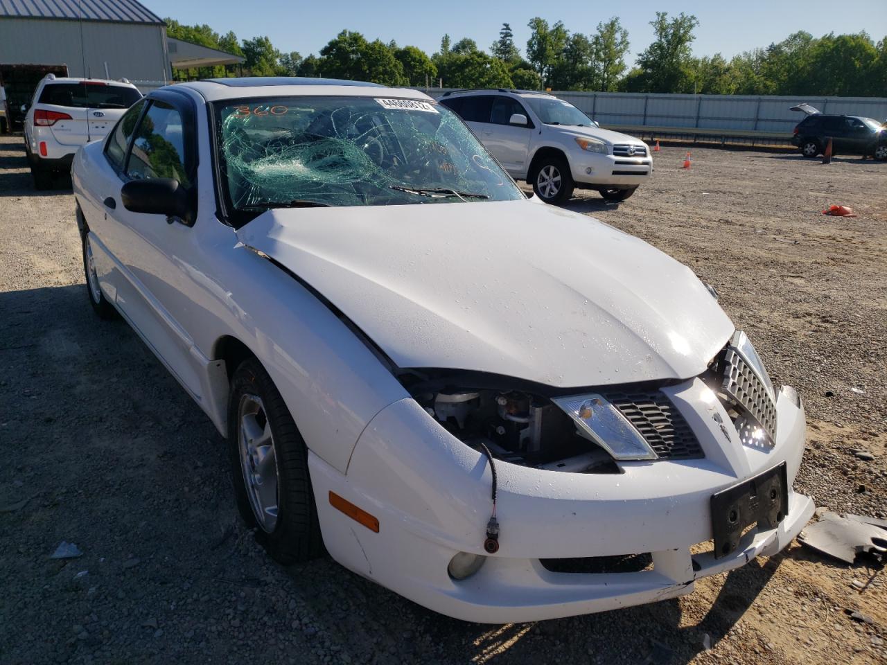 Photo 1 from auction – 2005 PONTIAC SUNFIRE with VIN 3G2JB12F65S107371