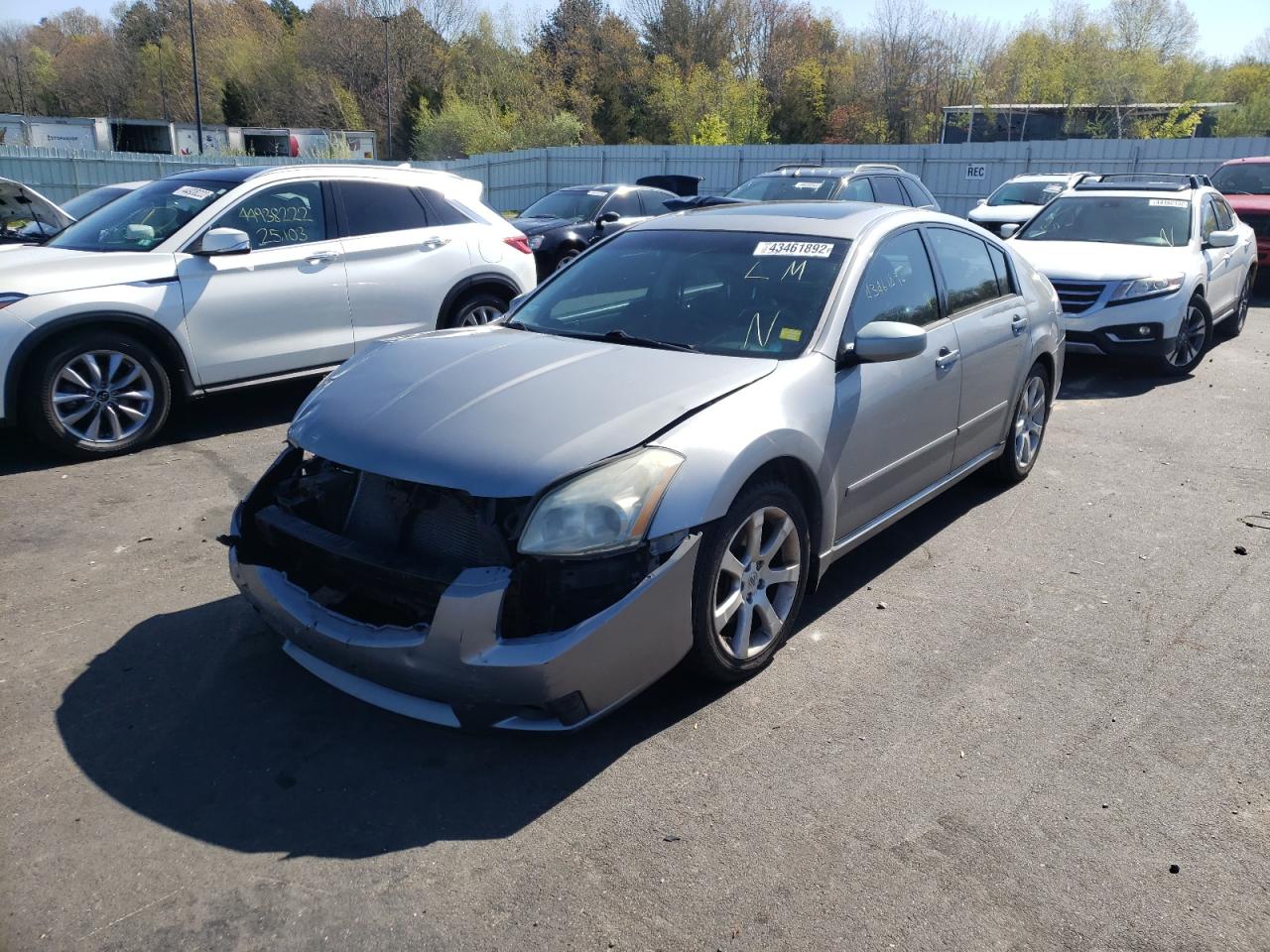 Photo 15 from auction – 2008 NISSAN MAXIMA SE with VIN 1N4BA41EX8C812462