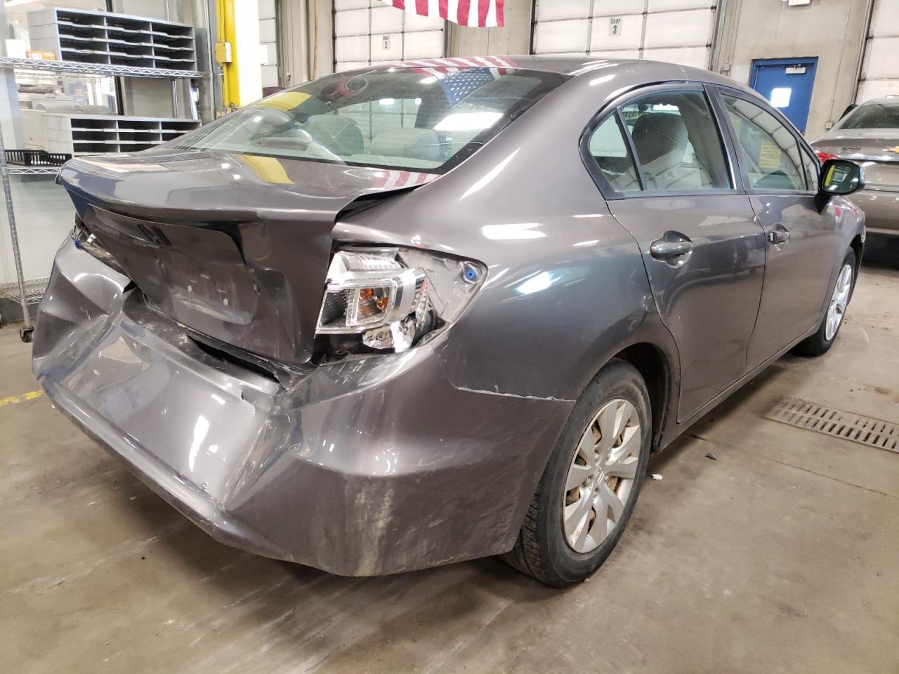 Photo 4 from auction – 2012 HONDA CIVIC LX with VIN 19XFB2F58CE106520