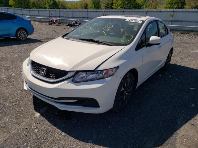 Photo 2 from auction – 2013 HONDA CIVIC EX with VIN 19XFB2F86DE287404
