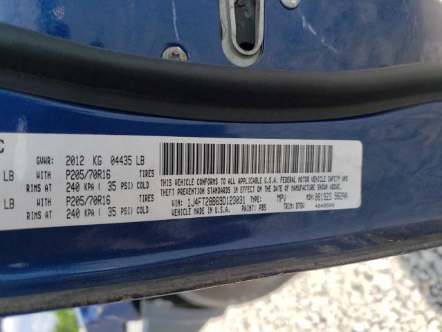 Photo 10 from auction – 2009 JEEP PATRIOT SP with VIN 1J4FT28B69D123031