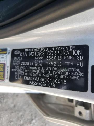 Photo 10 from auction – 2013 KIA RIO EX with VIN KNADN4A36D6150018