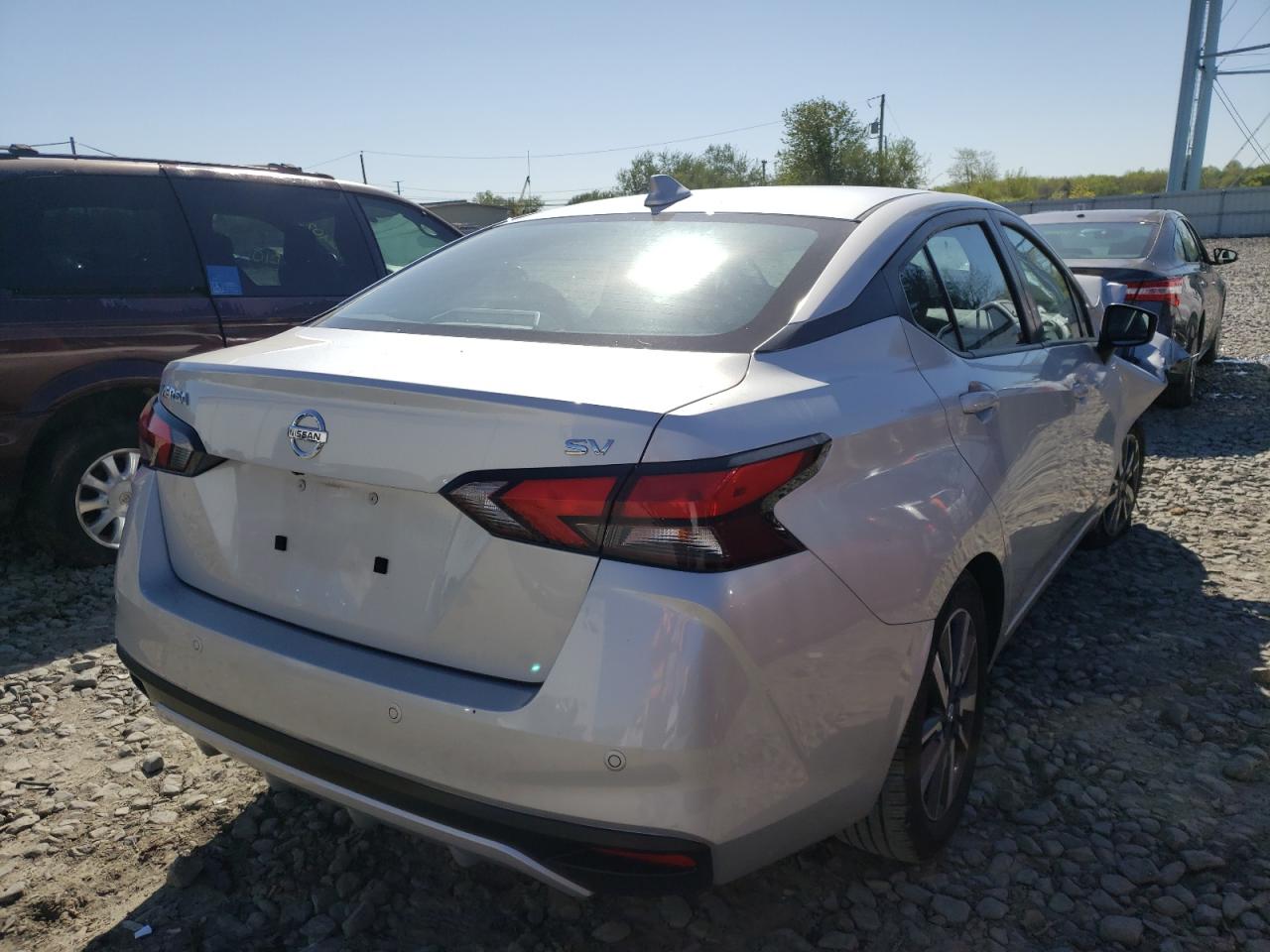 Photo 4 from auction – 2020 NISSAN VERSA SV with VIN 3N1CN8EV3LL827972