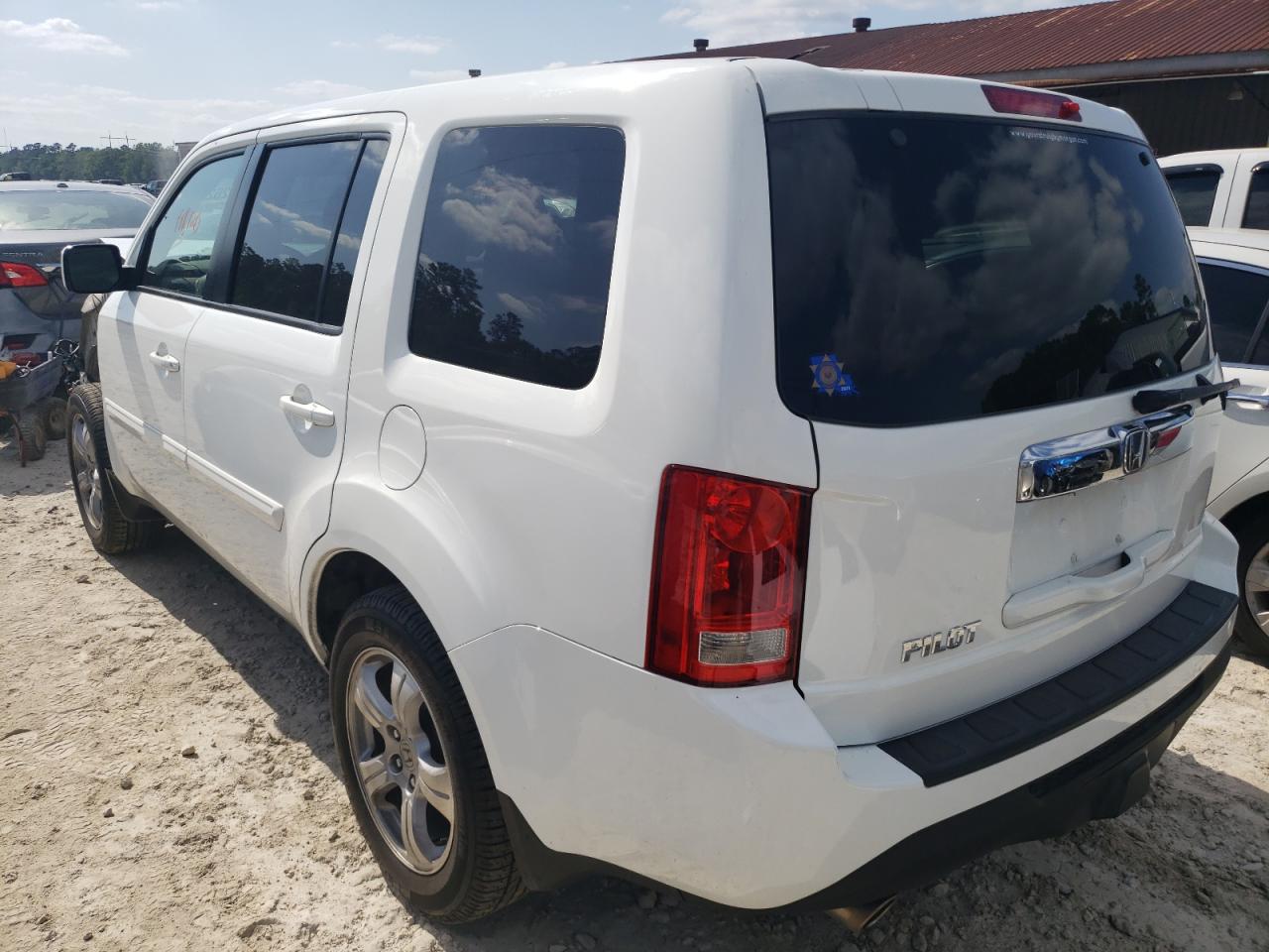 Photo 3 from auction – 2012 HONDA PILOT EXL with VIN 5FNYF3H60CB039057