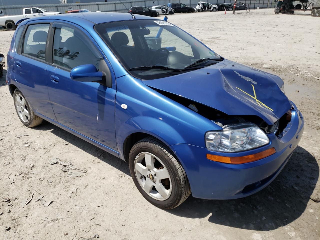 CHEVROLET AVEO LT 2006 with VIN KL1TG66686B576639 - Photo from auction