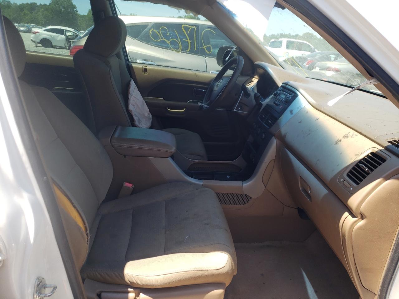 Photo 5 from auction – 2007 HONDA PILOT LX with VIN 5FNYF28147B020547