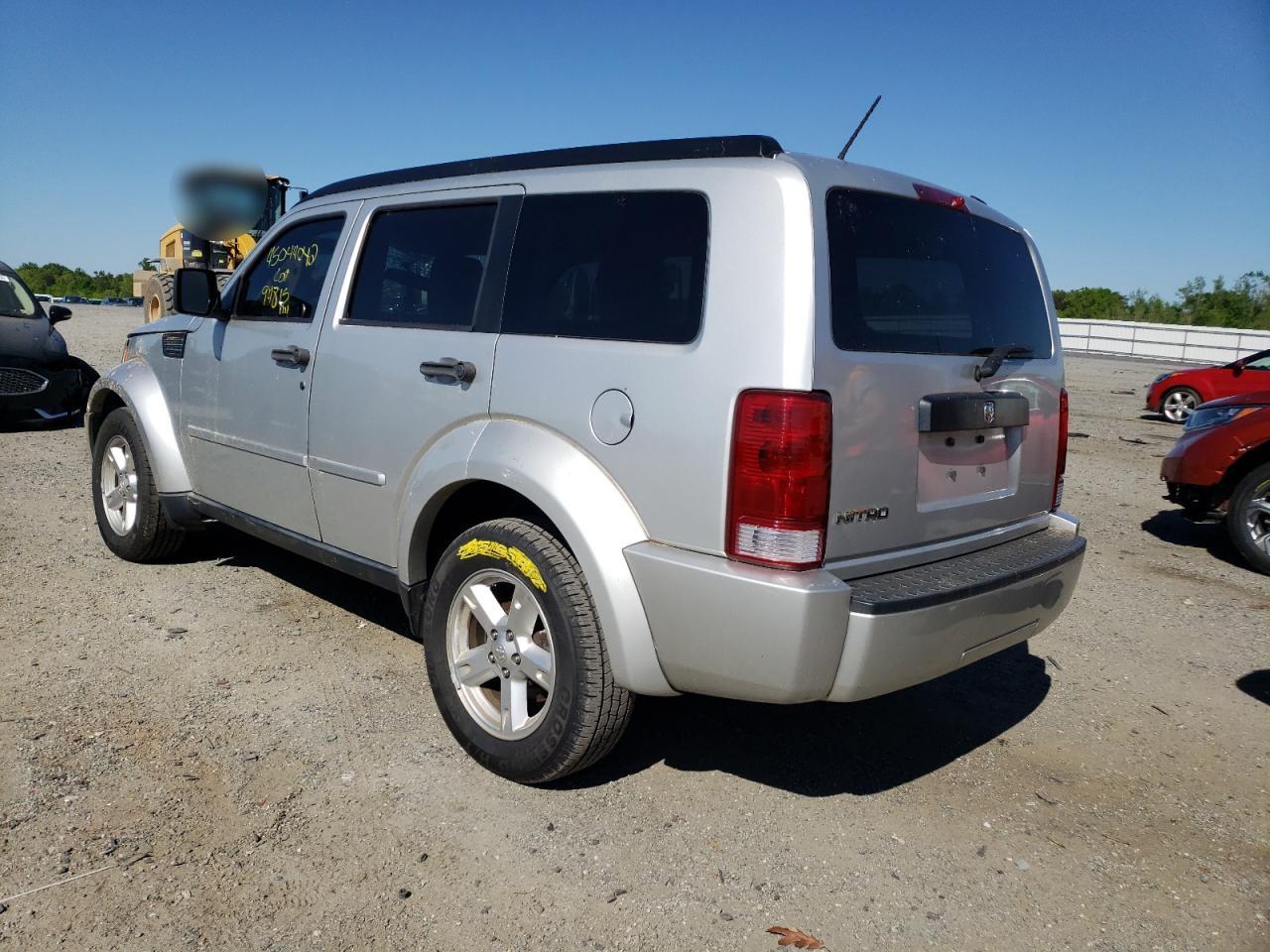 Photo 3 from auction – 2008 DODGE NITRO SXT with VIN 1D8GT28K38W287626