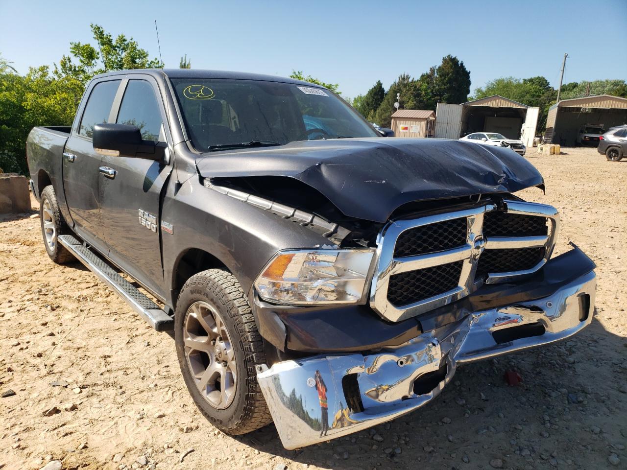 RAM 1500 SLT 2018 with VIN 1C6RR7LT6JS108955 - Photo from auction